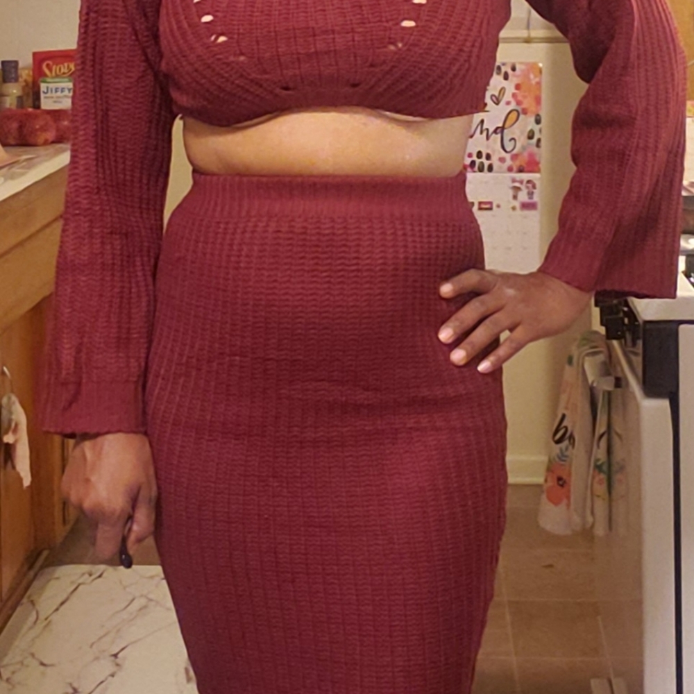 Fashion Nova 2 piece dress